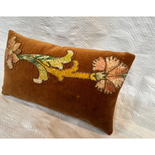 A rare and exquisite fragment of 17th-century Florentine textile, showcasing the opulence of the Italian Baroque period....