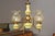 Gold Bassano Ceramic Suspension Chandelier, 1950s For Sale - Image 8 of 9