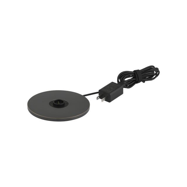 Metal Currey & Company Traverse Bronze Cordless Table Lamp For Sale - Image 7 of 7