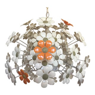Modern Daisies Pendant Light For Sale