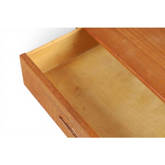 Nils Jonsson Nils Jonsson Model "Domi 4" Four Drawer Chest in Teak For Sale - Image 4 of 4
