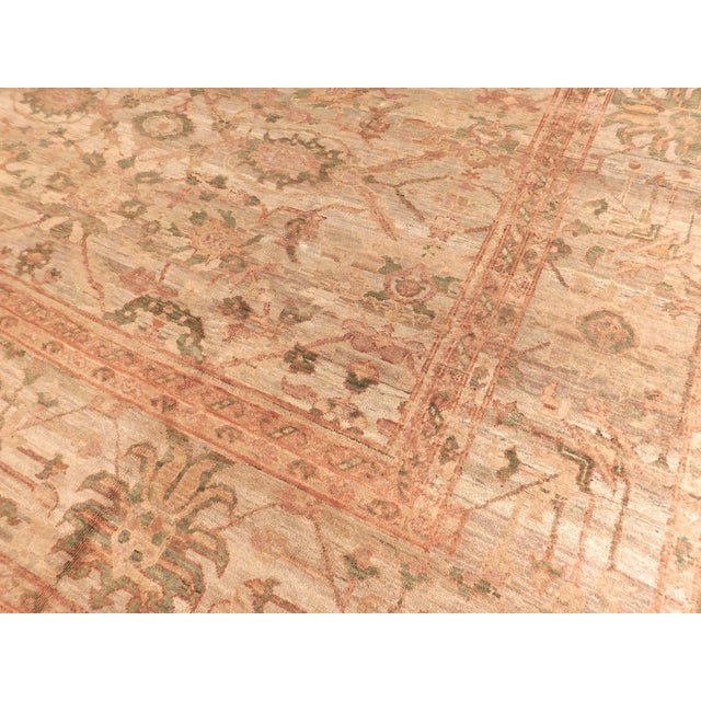 Hand-knotted Royal Chobi Sultanabad-style Rug 10’0” x 13’0” NLR118 Origin: Pakistan Design: Allover Material: Wool pile on...