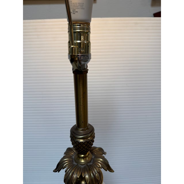 Late 20th Century Stiffel Mid Century Lenox Porcelain Table Lamp For Sale In San Francisco - Image 6 of 12