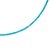 Modern Tiny Turquoise Tube Gold Bead Necklace For Sale - Image 3 of 12