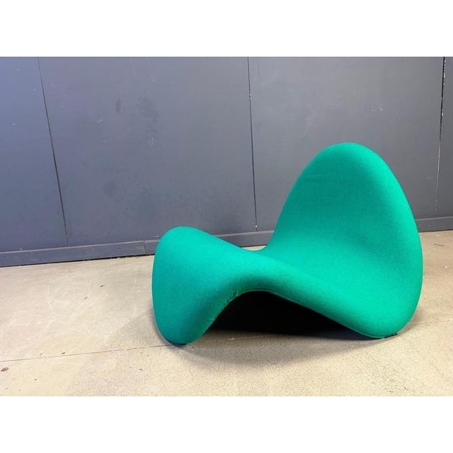 Vintage F577 Tongue Lounge Chair by Pierre Paulin for Artifort, 1980s For Sale - Image 3 of 9