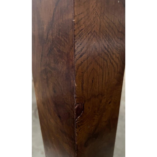 1970s Milo Baughman for Thayer Coggin Monumental Burl Dining Table For Sale - Image 9 of 12