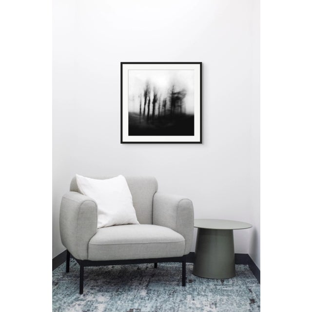 Blurred Landscape N. 4 Black and White Photography For Sale - Image 4 of 7