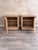 Mid-Century Modern 1950s Organic Modern Art Deco/Mid Century Pair of Nightstands For Sale - Image 3 of 10