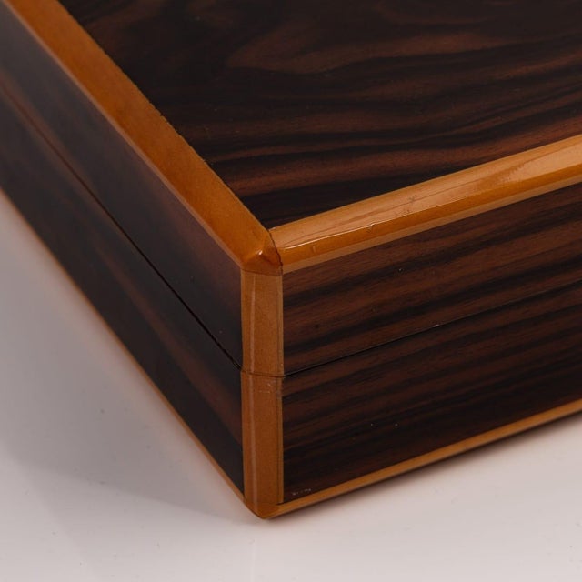 Large Vintage Cigar Humidor by S.T. Dupont, 1980s For Sale - Image 9 of 18