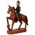 Vintage Burmese Polychrome Carved Wooden Statue of a Warrior on his Horse For Sale - Image 13 of 13