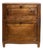Vintage Oak Record Cabinet For Sale