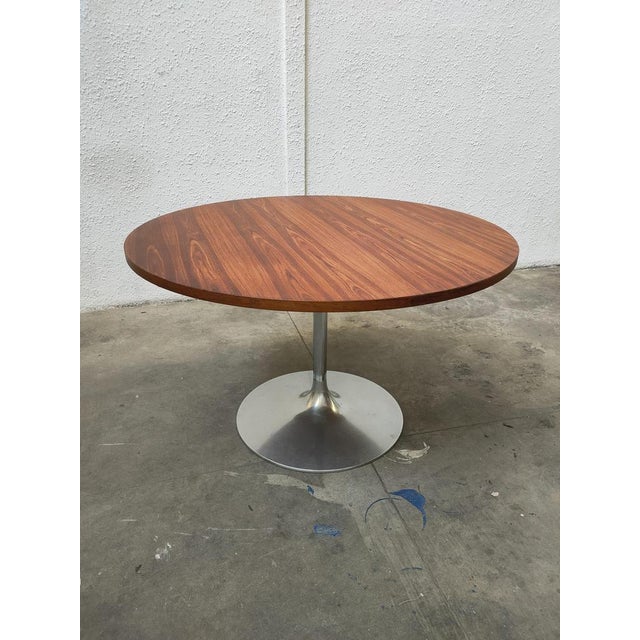 Wood Mid-Century Rosewood Dining Table For Sale - Image 7 of 7