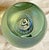 Robert Eickholt Robert Eicholt Signed 2002 Art Glass Paperweight Suspended Swirls and Bubbles For Sale - Image 4 of 5