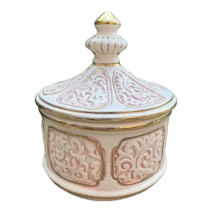 Mid 20th Century Italian Ceramic Lidded Jar / Box