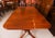 Vintage Triple Pillar Dining Table and Chairs by William Tillman, 1980s, Set of 15 For Sale - Image 6 of 15