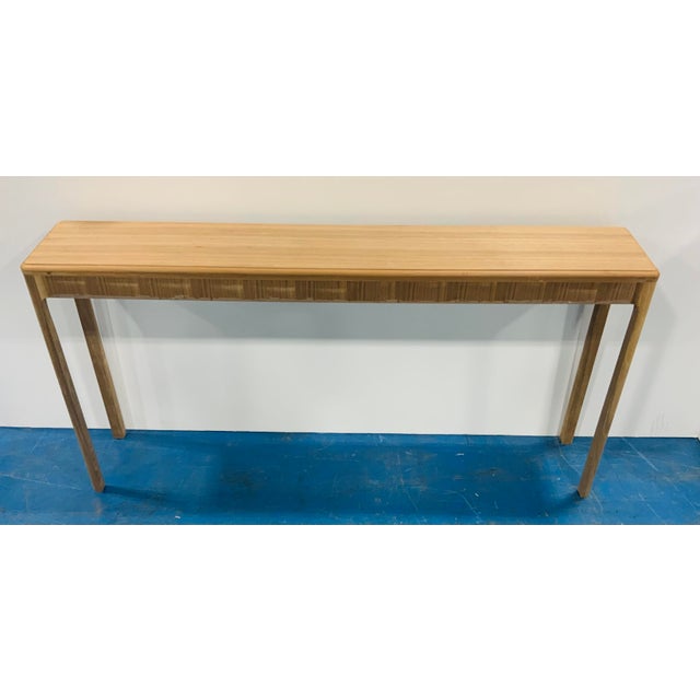 Baker Unfinished Wood Console Table Chairish
