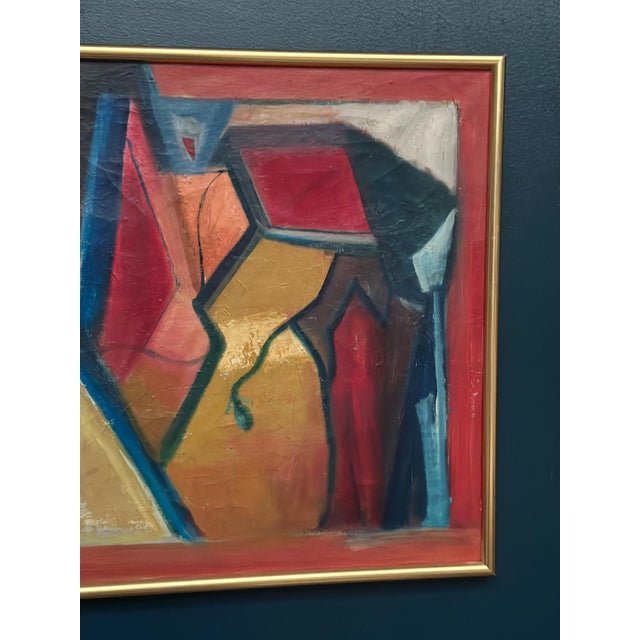 1950s Jeanette in Love, 1954, Oil Painting on Canvas, Framed For Sale - Image 5 of 18
