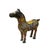 Chinese Vintage Oriental Chinese Reddish Maroon Cloisonne Metal Horse Figure For Sale - Image 3 of 14
