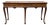 Mid 20th Century Burl Wood and Cherry Queen Anne Sofa/Console Table Attributed to Baker Furniture For Sale
