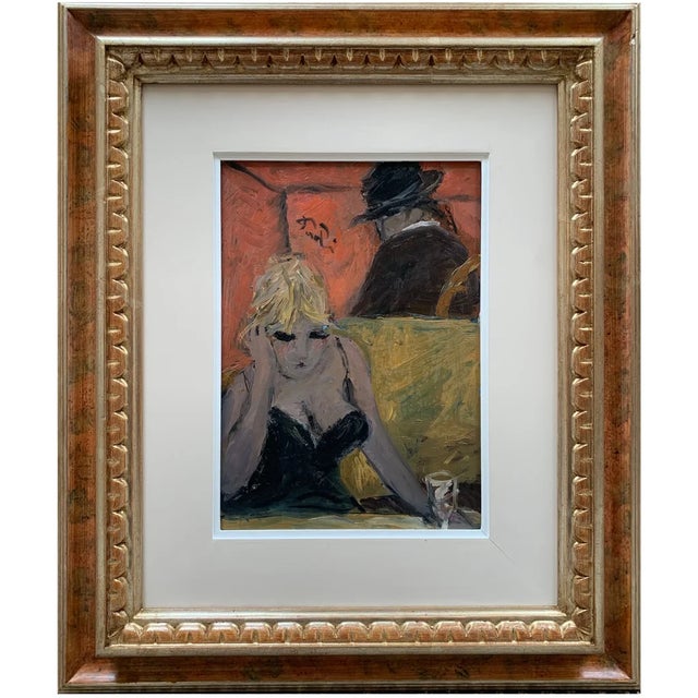 Provocation is a striking example of Paoli's mature figurative style, a subject built from loose, confident color and a...
