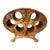 Vintage Wooden Tabletop Wine Rack For Sale