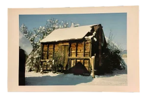Gleb Derujinsky "Winter Ranch" Contemporary Landscape Photograph Print