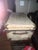 Cream Rogers and Madison Antique Cream Victory Steamer Cabin Trunk Storage Coffee Table For Sale - Image 8 of 10
