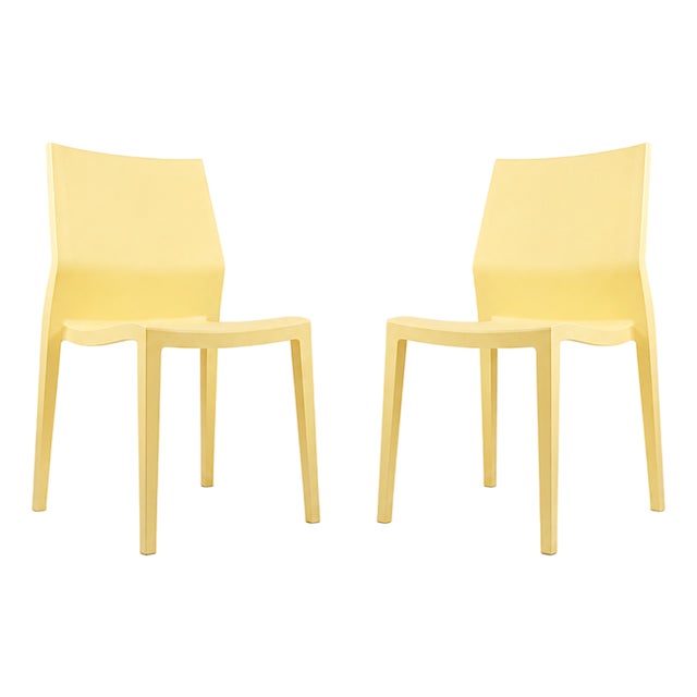 Vintage Effezeta Chairs in Plastic, 1980s, Set of 2 For Sale