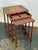 Vintage Theodore Alexander Wood Nesting Tables With Game Boards For Sale - Image 12 of 16