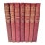 Antique 1902 Little Masterpieces of Science Book Set – Red Gilt Decorative Library Volumes (Set of 7) For Sale
