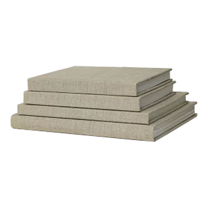 Decorative Books - Khaki Coffee Table Stack - 4 Tan Books