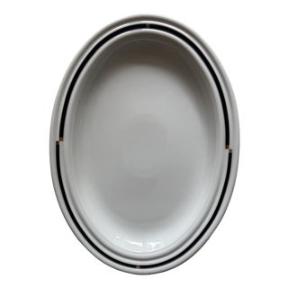 Large Cupola Nera Platter by Mario Bellini for Rosenthal Studio Linie, 1990s For Sale
