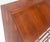 Baker Furniture Company Yew Wood Leather Top Drop Front Secretary Desk 3 Drawers Brass Hardware For Sale - Image 4 of 12