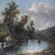 An unsigned, English school landscape painted circa 1860 painted by a skilled but unidentified hand, perhaps a follower of...