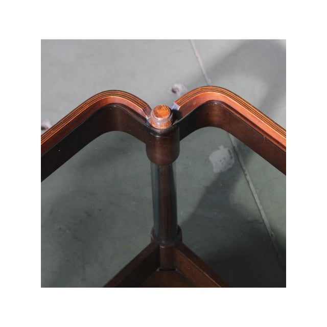 1970s 4-Leaf Clover Coffee Table, Italy, 1970s For Sale - Image 5 of 12