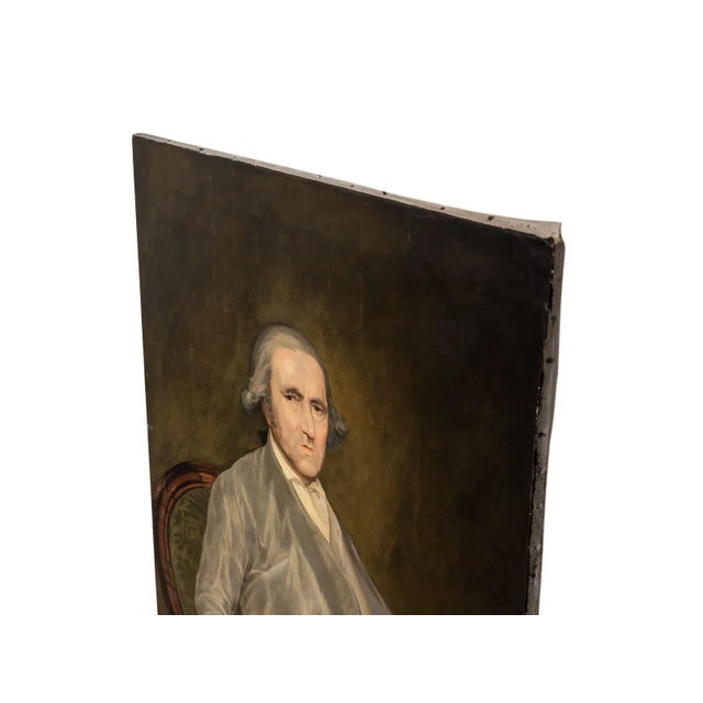 Antique Gaya Portrait Painting For Sale - Image 4 of 4