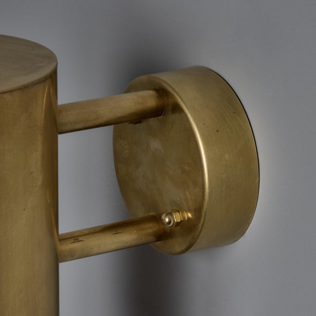 Hans-Agne Jakobsson C 627/110 'Rulle' Raw Brass Outdoor Sconces - a Pair For Sale - Image 15 of 17