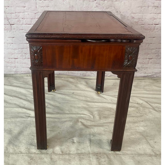 Traditional George III Mahogany Architect's Table. Circa 1775 For Sale - Image 3 of 14