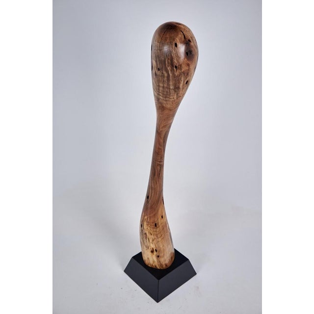 Still Stand Abstract Wood Sculpture by Logniture For Sale - Image 12 of 17