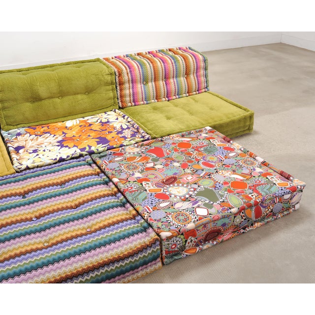 Mah Jong Sofa Missoni Fabrics by Hans Hopfer Roche Bobois 21st C For Sale - Image 10 of 18