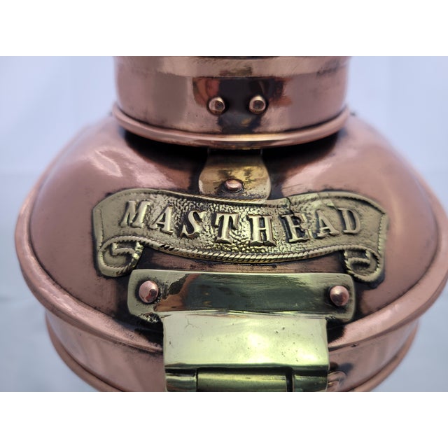 British Ships Masthead Lantern For Sale - Image 11 of 12