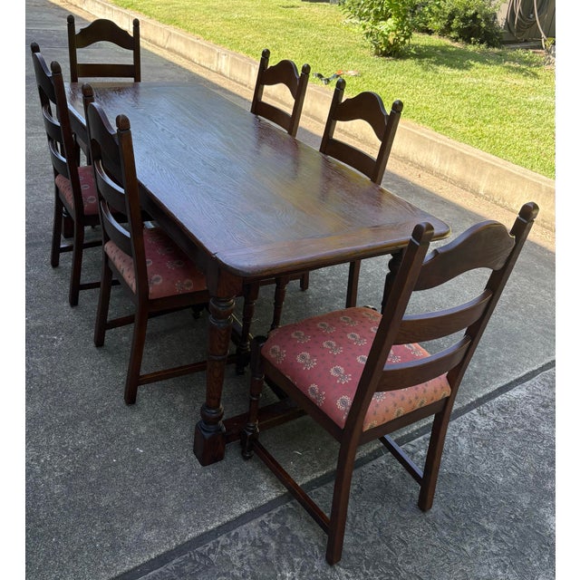 French Country Farm Dining Table For Sale - Image 12 of 12
