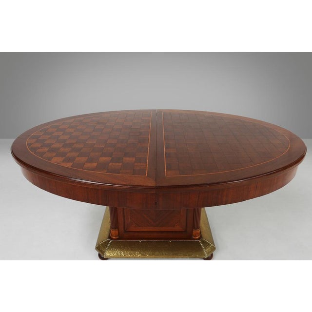 Art Deco Dining Table attributed to De Coene, 1930s For Sale - Image 11 of 14