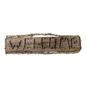 Vintage Rustic Welcome Sign