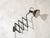 Scissor Wall Lamp by Wilhelm Bader Wagenfeld, 1930s For Sale - Image 11 of 13