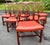 American Set of 6 Mid 20th Century Mahogany Chippendale Style Dining Chairs For Sale - Image 3 of 9