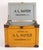 Vintage A. L. Sayer Yellow Wood Bakery Box For Sale - Image 4 of 10