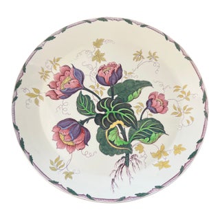 Antique 1800s Wedgwood Wanderlust Water Lily Platter For Sale