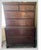 1946 Chippendale Reproduction Chest of Drawers, Bureau. For Sale - Image 4 of 5