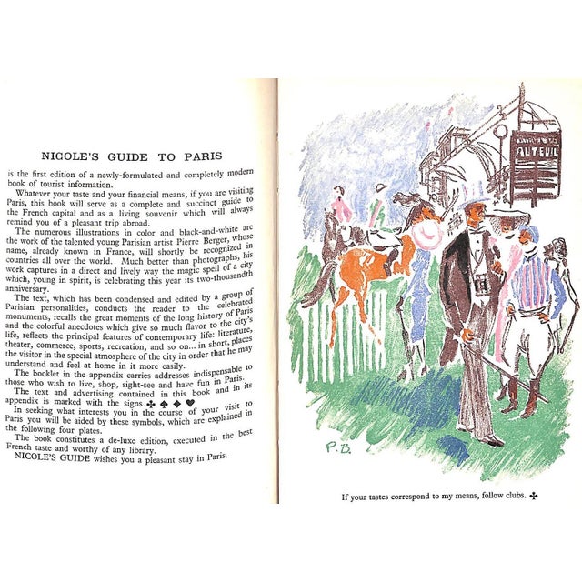 "Nicole's Guide to Paris" 1951 Cocteau, Jean [Preface] For Sale - Image 12 of 12